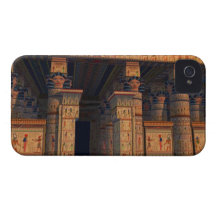 Le temple iPhone4s de Hathor Coque iPhone 4 Case-Mate
