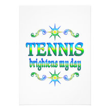 Le tennis éclaire invitation personnalisable