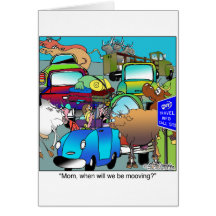 Le trafic Mooooving de vache Cartes
