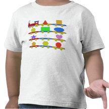 Le train de forme t-shirts