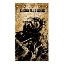 le train historique modèle le collecteur/magasin cartes de visite professionnelles