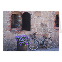 Le vélo cartes de vœux