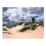 Le vent a balayé des dunes de sable cartes postales