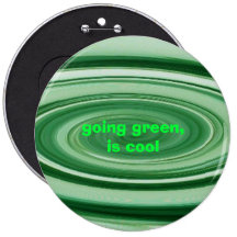 Le vert allant, est bouton frais badges