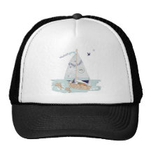 Le voilier et le puppy.jpg de RJ Casquettes De Camionneur