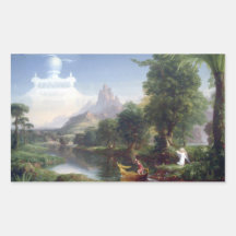 Le voyage de la vie - jeunesse par Thomas Cole Autocollants