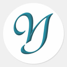 Le Y initial Autocollants