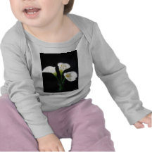 Le zantedeschia élégant fleurit 10 Painterly T-shirts