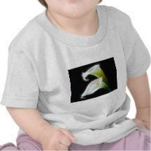 Le zantedeschia élégant fleurit 8 modernes t-shirt