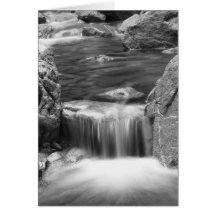 L'eau en baisse carte de vœux
