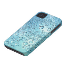 L'eau laisse tomber la caisse de l'Aqua iPhone4 Coque iPhone 4 Case-Mate