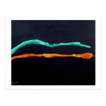L'eau + Le feu (2) Cartes Postales
