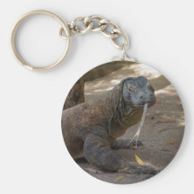 Lèchement de dragon de Komodo Porte-clefs
