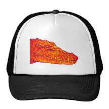 L'ÉCLAT D'ALLIGATORS CASQUETTE DE CAMIONNEUR