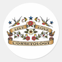 Leef de Kosmetiek van de Liefde Sticker