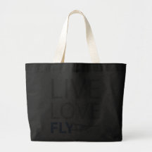 Leef de Vlieg van de Liefde Tas