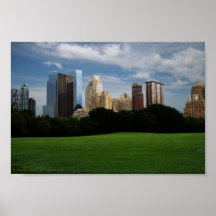 Leeg Central Park - Print