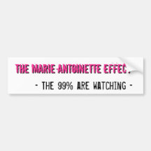 L'effet de Marie Antoinette - les 99% observent Adhésif Pour Voiture