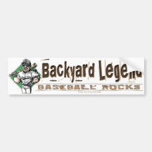 Légende Bumpersticker de jardin Autocollant Pour Voiture