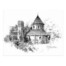 L'église ronde cartes postales
