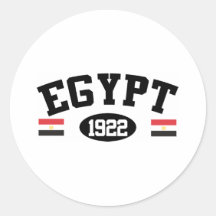 L'Egypte 1922 Autocollants