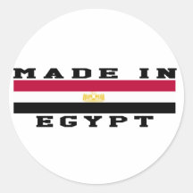 L'Egypte a fait dans les conceptions Autocollants Ronds