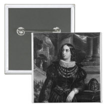 Lelia, illustration de "Lelia" par George Sand Badge Avec Épingle