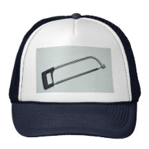 L'entaille a vu pour couper des métaux casquette de camionneur
