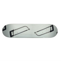 L'entaille a vu pour couper des métaux skateboards cutomisables