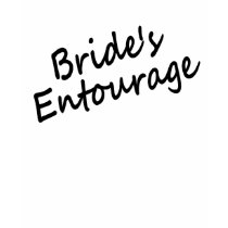 L'entourage de la jeune mariée
