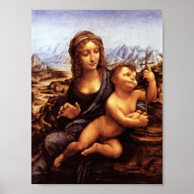 Leonardo - Madonna de fucchi Poster