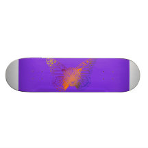 Léopard de papillon skateboards personnalisés