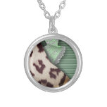 Leopards 'n Lace - green - Necklace