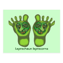 Leprecorns de lutin cartes postales