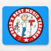 Leraar van de Muziek van de wereld de Beste muismatten