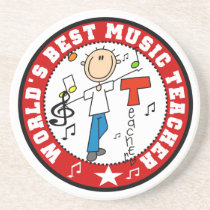 Leraar van de Muziek van de wereld de Beste onderzetters