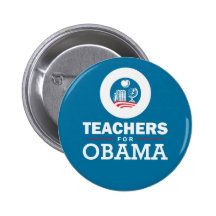 Leraren voor Obama Speldjes
