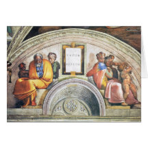 Les ancêtres du Christ : Jacob, Joseph, 1512 Carte De Vœux