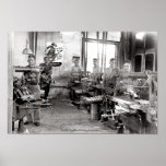 Les années 1940 d'atelier de construction mécaniqu