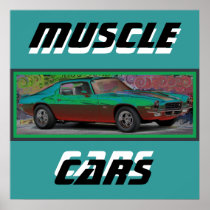 les années 70 voiture de muscle