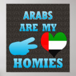 les Arabes sont mon Homies Posters