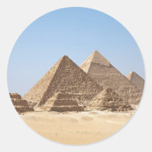 Les autocollants de pyramides