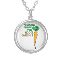 Les carottes du légume pendentif