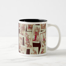 Les cartes de tarot des Arcana principaux Mugs À Café