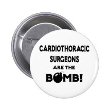 Les chirurgiens cardiothoraciques sont la bombe ! badge avec épingle