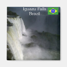 Les chutes d'Iguaçu Cataratas de Iguazu Magnet Magnets