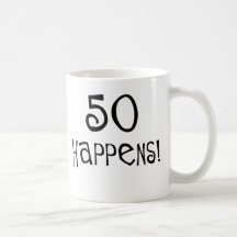 les cinquantième cadeaux d'anniversaire, 50 se pro mugs