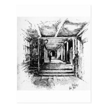 Les cloîtres carte postale