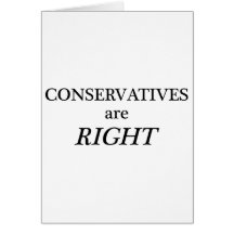 Les conservateurs ont raison cartes