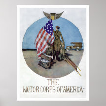 Les corps de moteur de l'Amérique (US02075) Posters